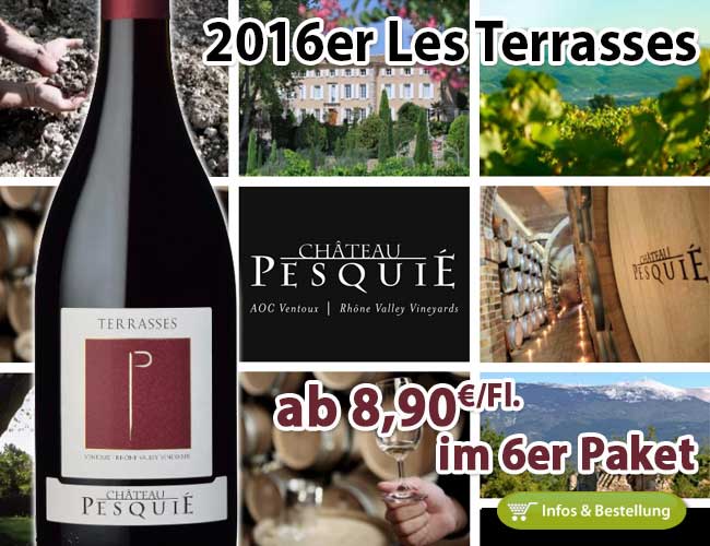 Vorfreude auf den Sommerurlaub: 2016er Les Terrasses – Château Pesquie