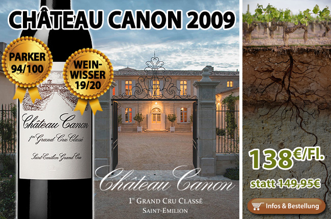 This is the best since 1982: 2009er Château Canon St. Emilion
