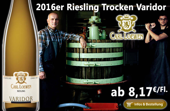 2016er Riesling Varidor Carl Loewen Mosel