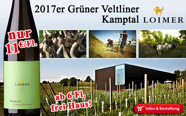 Genial: 2017er Grüner Veltliner Kamptal - Fred Loimer