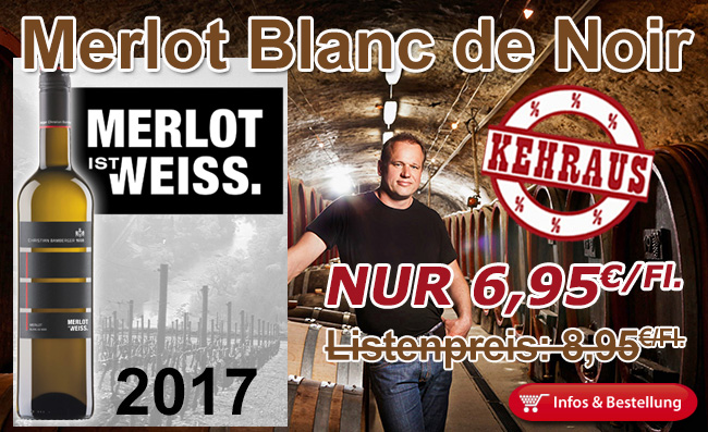 KEHRAUSANGEBOT Blanc de Noir 2017 Christian Bamberger