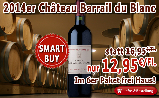 SONDERPREIS: St. Emilion Underdog: 2014er Barrail du Blanc