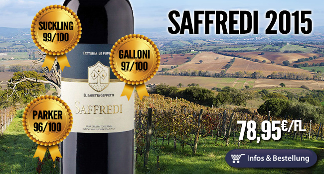 Saffredi 2015 – 96/97/99/100 Punkte