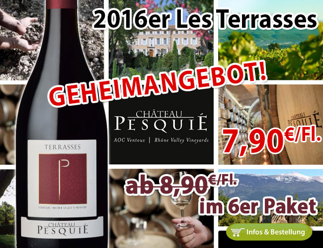 Geheimangebot 2016er Les Terrasses – Château Pesquie